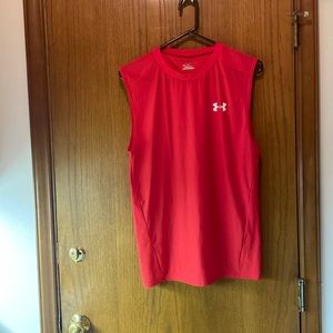 Men’s red Under Armor tank top size XXL